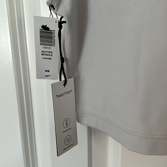 TnAction TNABUTTER ™ MUSCLE TANK in CHROME - Picture 4 of 4